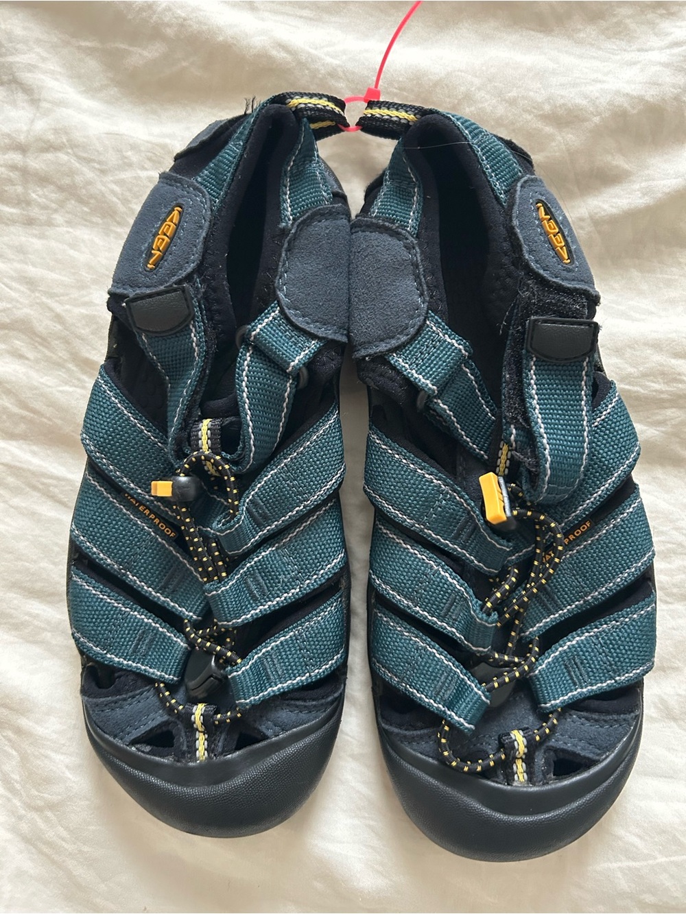 Keen Black Slip-On Footwear Label Detail